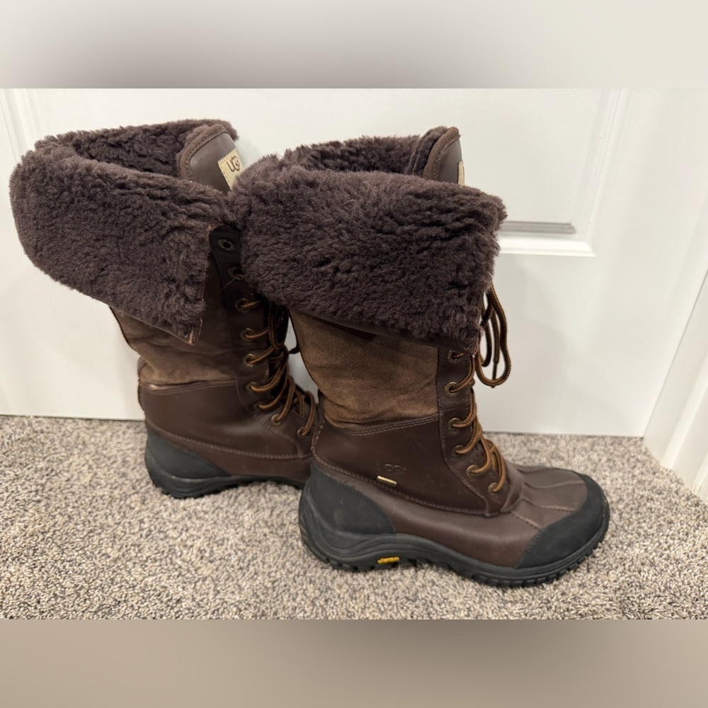 UGG Women's Adirondack III Tall boots brown size 7